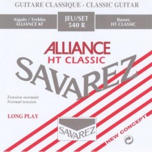 Струни для класичної гітари Savarez 540R HT Classic Classic Classic Guitar Strings Normal Tension