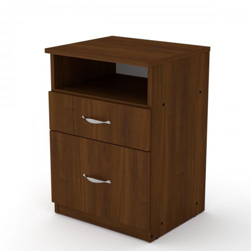 Тумбочка нічна Компанит ПКТ 4 Горіх Екко (khk-206) Тумбочка нічна Компанит ПКТ 4 Горіх Екко (khk-206)