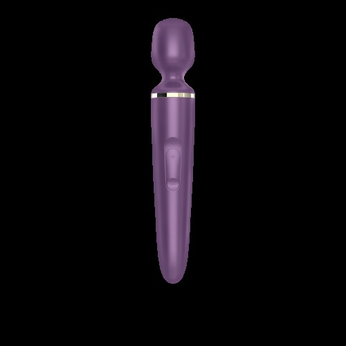 Вібромасажер Satisfyer Wand-er Woman (Purple/Gold) водонепроникний, потужний, розмір XXL в інтернет супермаркеті PbayMarket!