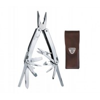 Мультитул Victorinox SwissTool Spirit X у шкіряному чохлі 24 функції (3.0224.L) Мультитул Victorinox SwissTool Spirit X у шкіряному чохлі 24 функції (3.0224.L)
