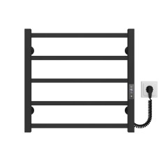 Рушникосушарка електрична Forest П5 500х500 Deffi Чорний JD04 (A.FR.50.50.5.E.B.R.2)