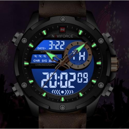Наручний годинник чоловічий NaviForce Pride Чорний (2799) Наручний годинник чоловічий NaviForce Pride Чорний (2799)
