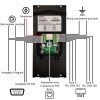 IP-панель виклику 2 Мп Akuvox R20B X3 OW на 3 абоненти