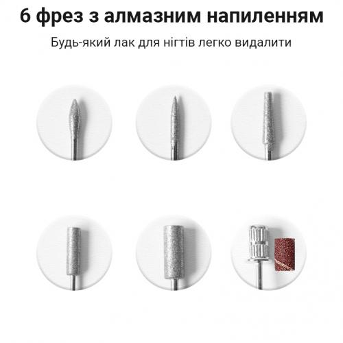 Фрезер для манікюру SML M-8 White Фрезер для манікюру SML M-8 White