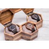 Дерев'яний органайзер для наручних годинників ecoWalnut 7.3х27.1х14.1 см