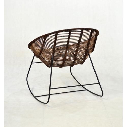 Плетене крісло Ескадо CRUZO натуральний коричневий ротанг (kr08210) Плетене крісло Ескадо CRUZO натуральний коричневий ротанг (kr08210)