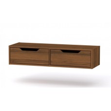 Навісне трюмо Компанит 11 100х33х22 см горіх