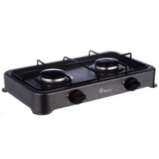 Газова плита таганок настольна Domotec MS-6602 2 конфорки Серий