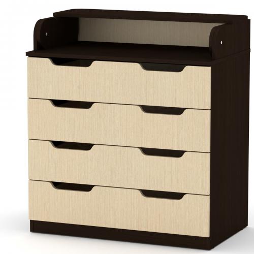 Комод пеленальний Компаніт венге комбі Комод пеленальний Компаніт венге комбі