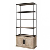 Стелаж для зберігання в стилі Loft NS-1939 2280x1000x450 мм Черный Стелаж для зберігання в стилі Loft NS-1939 2280x1000x450 мм Черный