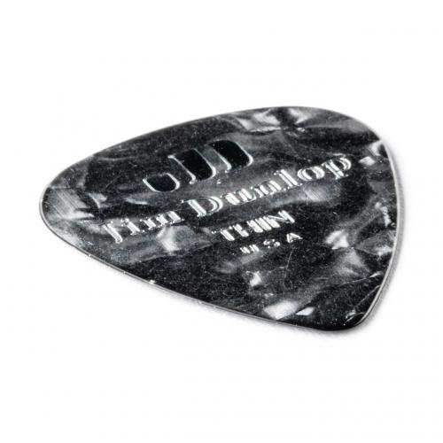 Медіатори Dunlop 483P02TH Genuine Celluloid Black Pearloid Thin Player's Pack (12 шт.) Медіатори Dunlop 483P02TH Genuine Celluloid Black Pearloid Thin Player's Pack (12 шт.)