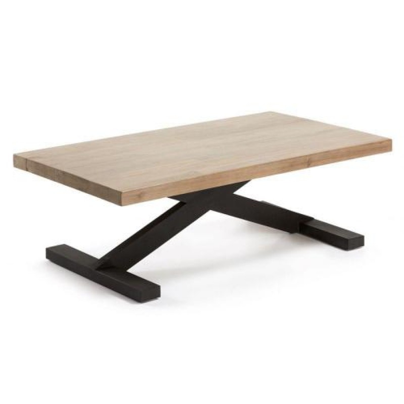 Кавовий журнальний столик у стилі Loft NS-556 430x1200x700 мм Черный