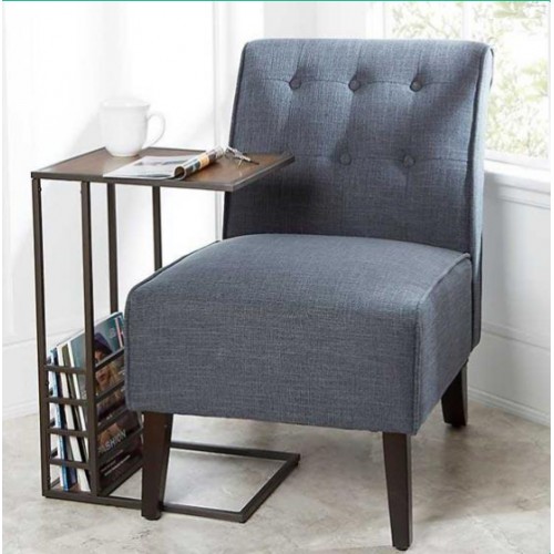 Диваний столик журнальний GoodsMetall у стилі Лофт 600х400х450 ЖС203