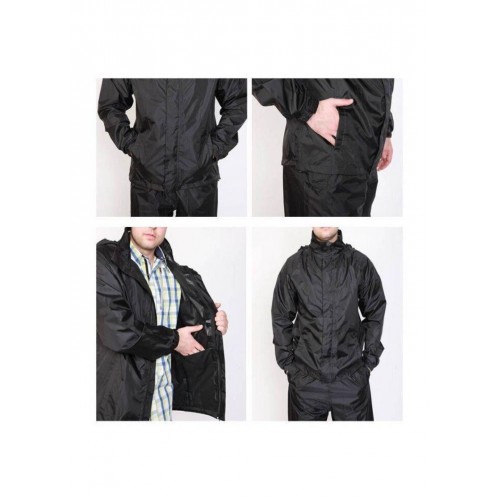 Костюм демісезонний водонепроникний Norfin RAIN р.XXXLЧорний 508006-XXXL
