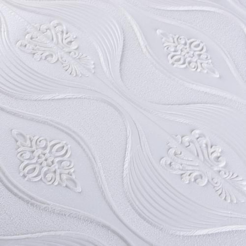 Самоклеюча 3D панель дизайн білий 3D Loft 700x700x5мм (3521-5)