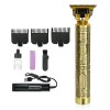 Тример акумуляторний для бороди та волосся Maxtop M98 5W Gold