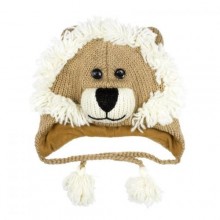 Шапка з вушками Kathmandu Animals Leo One Size Коричневий (23064)