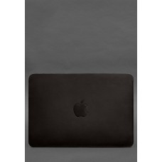 Шкіряний чохол для MacBook Air 15-inch (2023) Темно-коричневий BlankNote