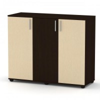 Комод Компаніт 3Д Венге комбі (120х45х99 см) Комод Компаніт 3Д Венге комбі (120х45х99 см)