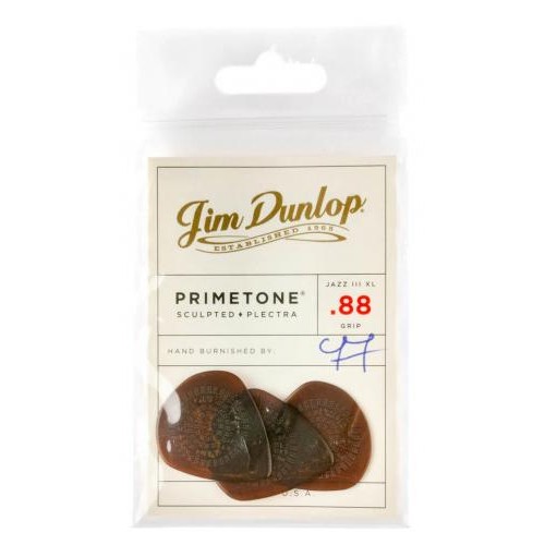 Медіатори Dunlop 520P.88 Primetone Jazz III Sculpted Plectra Player's Pack 0.88 mm (3 шт.) Медіатори Dunlop 520P.88 Primetone Jazz III Sculpted Plectra Player's Pack 0.88 mm (3 шт.)