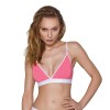 Спортивний топ з подвійними бретелями Passion PS007 TOP pink, size S в інтернет супермаркеті PbayMarket!