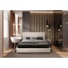 Ліжко двоспальне BNB Britania Comfort 160 x 200 см Екошкіра Бежевий в інтернет супермаркеті PbayMarket!