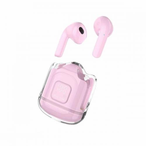 Навушники бездротові Bluetооth TWS Air 31 з боксом для заряджання Pink (16502)