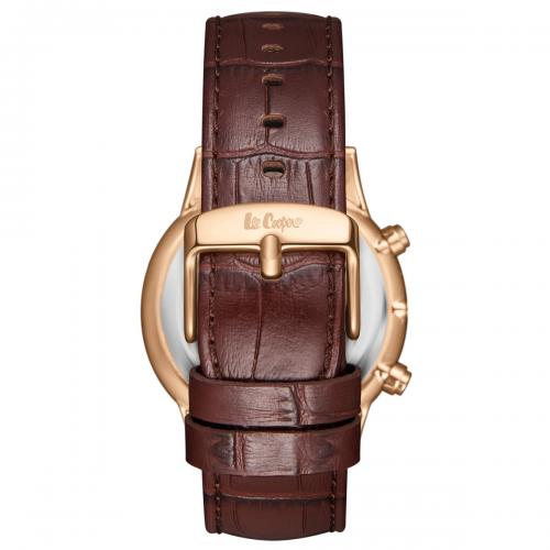 Наручний годинник чоловічий Lee Cooper Leather Gold Золотистий (3435) Наручний годинник чоловічий Lee Cooper Leather Gold Золотистий (3435)