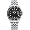 Наручний годинник чоловічий Lee Cooper Daytona Black Сріблястий (3430)