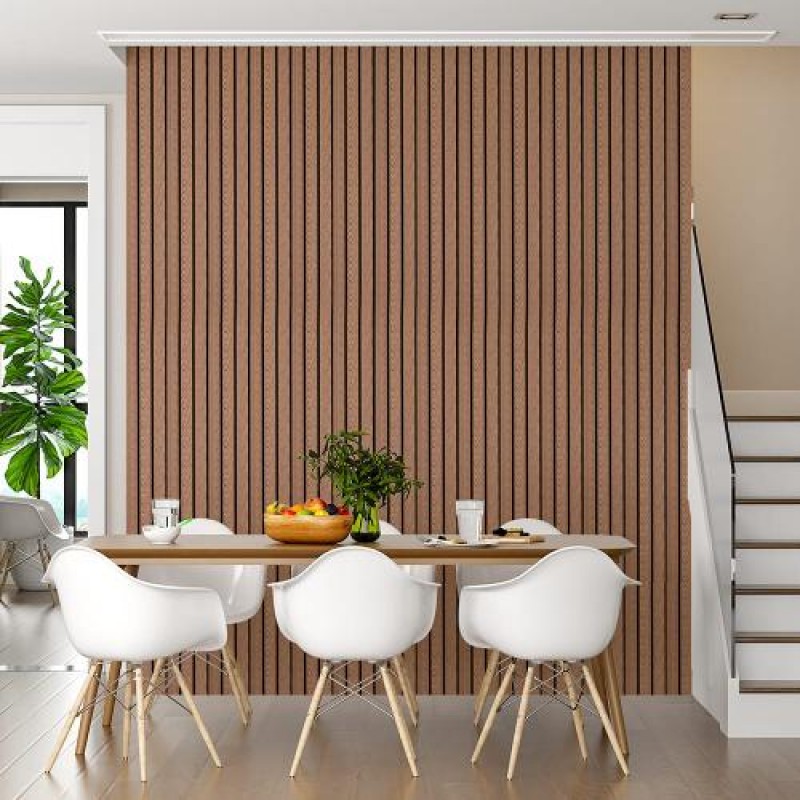 Декоративна стінова рейка Sticker Wall PS 2900x120x12 мм Коричневий (SW-00001739)