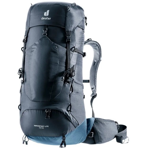 Рюкзак Deuter Aircontact Lite 2023 40+10 л Black/Blue (1052-3340123 7319)