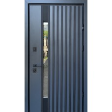 Двері вхідні Ваш Вид Страж Пруф / STRAJ PROOF RIO -Z LOFT Антрацит 970х2040 Ліве/Праве