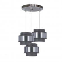 Люстра Candellux Hare 45x115 см Сріблястий (33-18496)