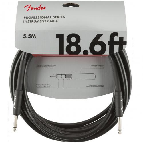 Кабель інструментальний Fender Professional Series Instrument Cable 5.5m (18.6ft) 0990820020 Кабель інструментальний Fender Professional Series Instrument Cable 5.5m (18.6ft) 0990820020