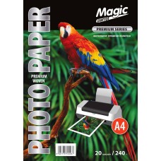 Фотопапір Magic Premium А4 полотно RC 240 г/м² Білий 20 шт (10989)
