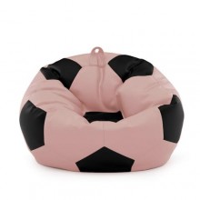 Крісло мішок М'яч Оксфорд 100см Студія Комфорту Розмір Стандарт Кава з молоком + Чорний