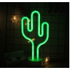 Нічник неоновий LED Кактус Angel