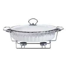 Мармітниця YIWU 1.5 л Хром-білий (HP1023)