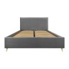 Ліжко Richman Andrea VIP Wood На ніжках 120 x 200 см Simple Сірий в інтернет супермаркеті PbayMarket!