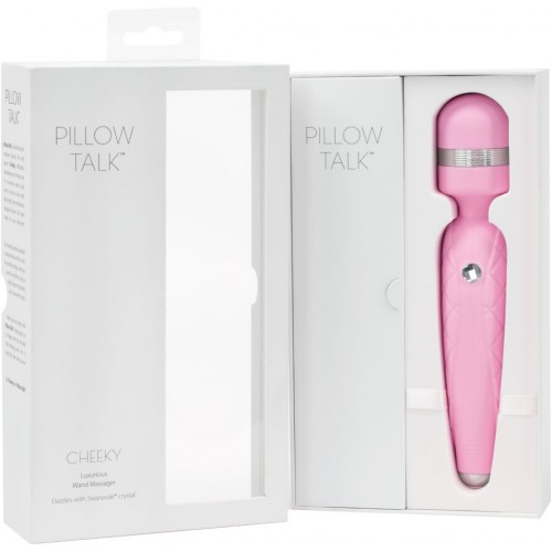 Розкішний вібромасажер PILLOW TALK Cheeky Pink (SO2727)