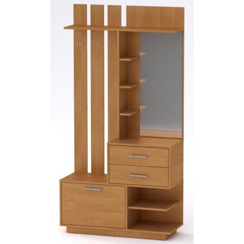 Передпокій Єва Компанит Вільха (100,3х38х195 см) Передпокій Єва Компанит Вільха (100,3х38х195 см)