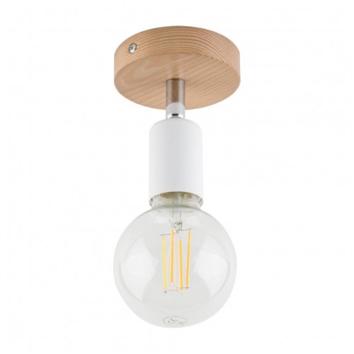 Точковий світильник TK Lighting WOOD Білий Бежевий (TK4745)