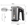 Міксер ручний RAF R.6691 з 2 змінними насадками 650W Grey-Black