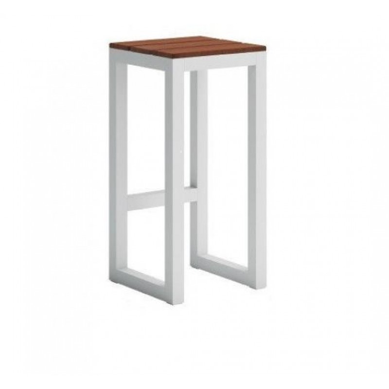 Барний стілець у стилі Loft NS-172 780x350x350 мм Белый