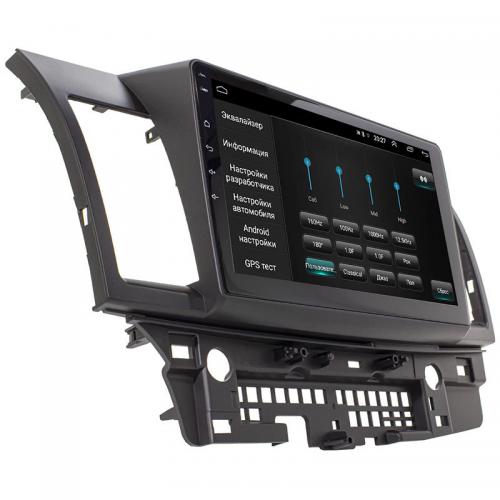 Штатна магнітола Lesko для Mitsubishi Lancer X (2007-2017) 10.1