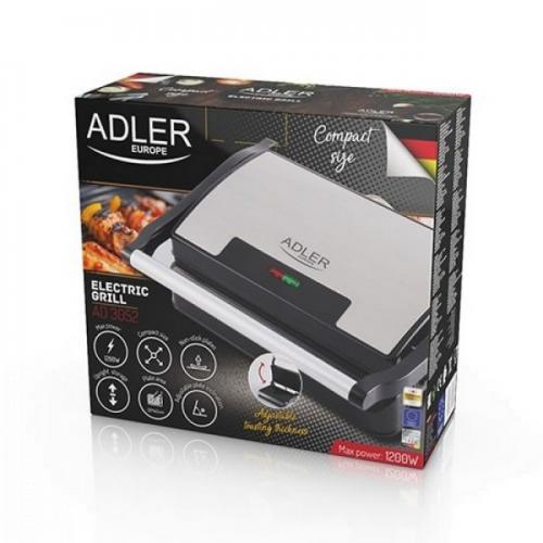 Контактний гриль електричний Adler AD 3052 Контактний гриль електричний Adler AD 3052