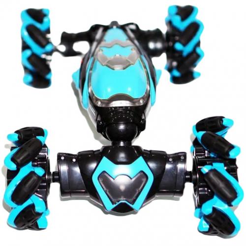 Машинка всюдихід Stunt Car 666-809BA з пультом і керуванням від руки Blue (3_04562) Машинка всюдихід Stunt Car 666-809BA з пультом і керуванням від руки Blue (3_04562)