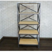 Стелаж GoodsMetall у стилі Лофт 1600х600х400 СТЖ135 Стелаж GoodsMetall у стилі Лофт 1600х600х400 СТЖ135