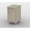 Тумба офісна Тиса Мебель ТМ-110 2 Сонома 75x60x40 см