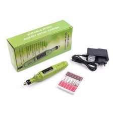 Компактний фрезер для манікюру та педикюру Variable Speed Rotary Low Noise Зелений